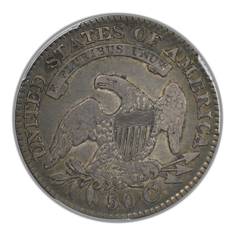 1829 Capped Bust Half Dollar 50C PCGS VF25