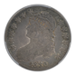 1830 Capped Bust Half Dollar 50C PCGS F15 - Small 0 - TONED!