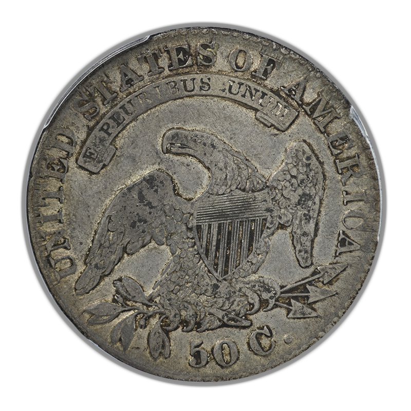 1830 Capped Bust Half Dollar 50C PCGS VF25 - Large 0