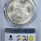 1947-Mo Mexico 5 Silver Peso S5P PCGS MS66 Cuauhtemoc KM-465