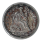 1853 Liberty Seated Half Dime H10C PCGS AU50 - Arrows - TONED!