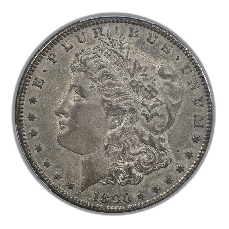 1890-CC Morgan Dollar $1 PCGS XF45 CAC