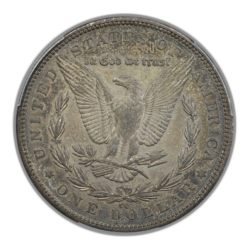 1890-CC Morgan Dollar $1 PCGS XF45 CAC