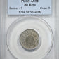 1867 Shield Nickel 5C PCGS AU58 - No Rays