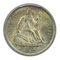1861 Liberty Seated Half Dime H10C PCGS MS66