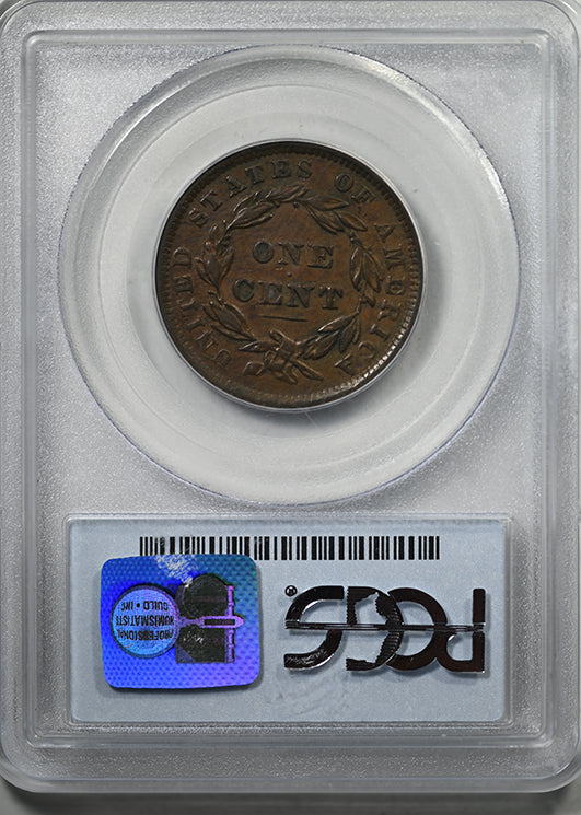 1838 Matron Head Liberty Head Large Cent 1C PCGS XF40