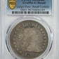 1796 Draped Bust Dollar $1 PCGS Genuine G Detail - Large Date, Small Letters