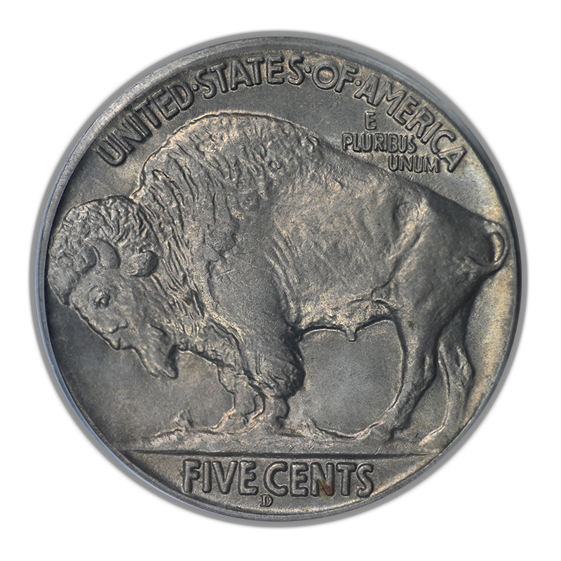 1914-D Buffalo Nickel 5C PCGS MS64 CAC