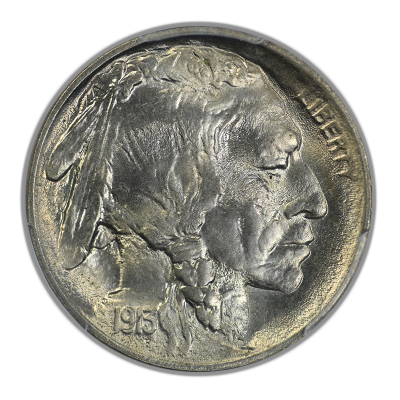 1913 Type 1 Buffalo Nickel 5C PCGS MS66