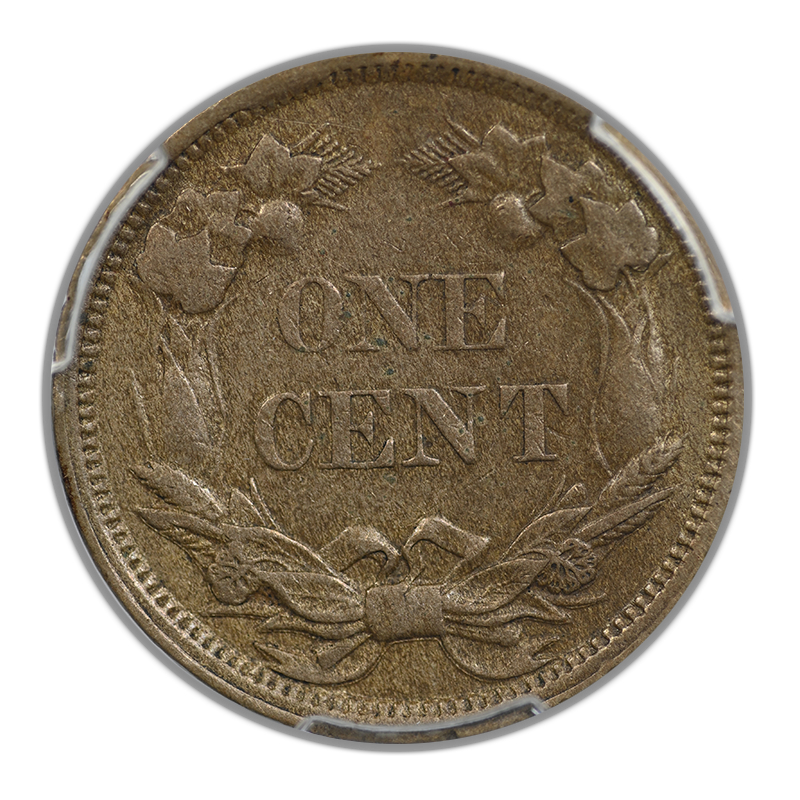 1858 Flying Eagle Cent 1C PCGS XF40 - Small Letters