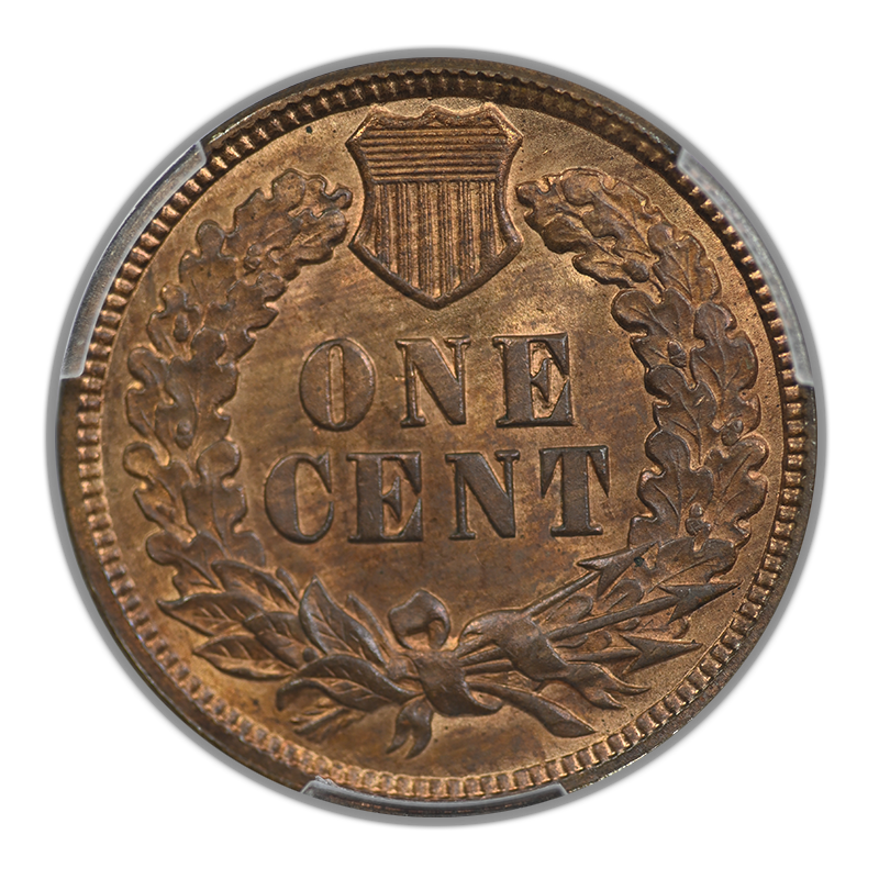 1890 Indian Head Cent 1C PCGS MS64RB