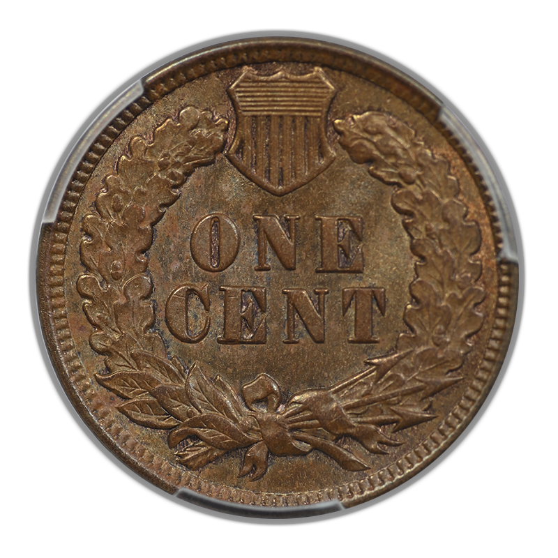 1909 Indian Head Cent 1C PCGS MS62BN