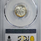 1946-D Roosevelt Dime 10C PCGS MS66FB - Full Bands - TONED!
