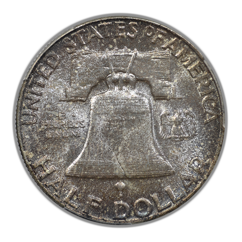 1956 Franklin Half Dollar 50C PCGS MS66FBL - Full Bell Lines