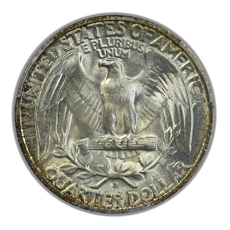 1953-S Washington Quarter 25C PCGS MS66