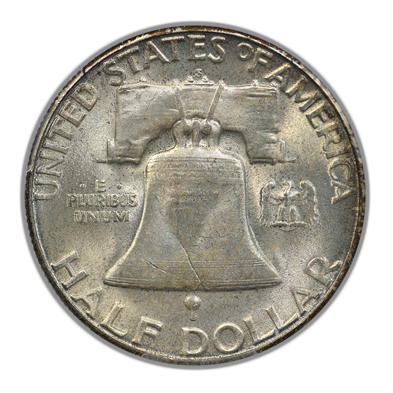1953-S Franklin Half Dollar 50C PCGS MS65