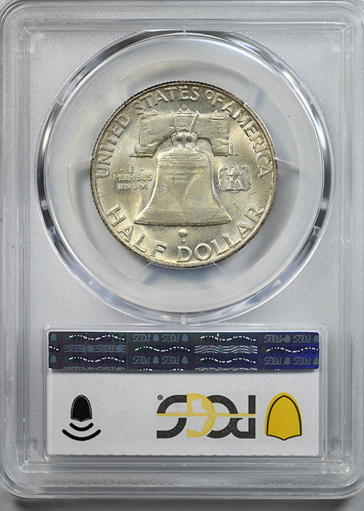 1953-D Franklin Half Dollar 50C PCGS MS65FBL - Full Bell Lines