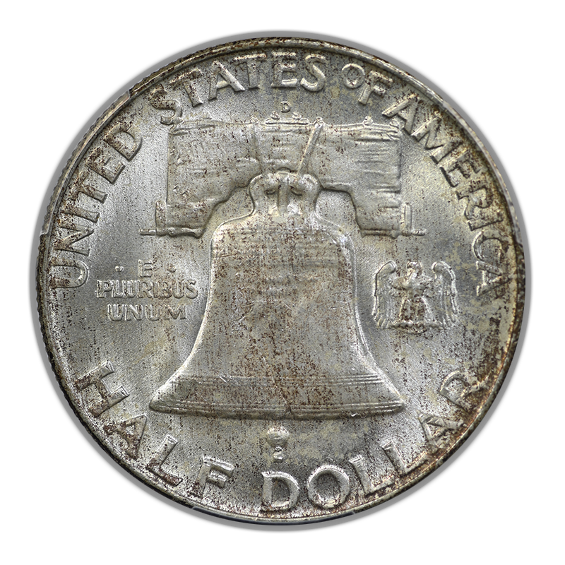 1953-D Franklin Half Dollar 50C PCGS MS65