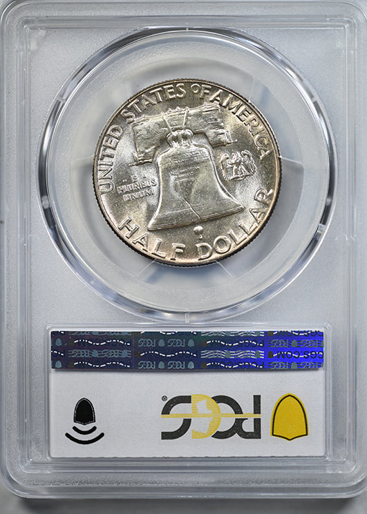 1953 Franklin Half Dollar 50C PCGS MS65 - TONED!
