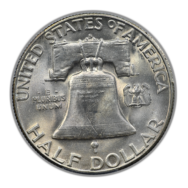 1952-S Franklin Half Dollar 50C PCGS MS65