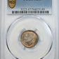 1961-D Roosevelt Dime 10C PCGS MS67 - TONED!
