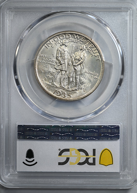 1935-D Boone Classic Commemorative Half Dollar 50C PCGS MS66