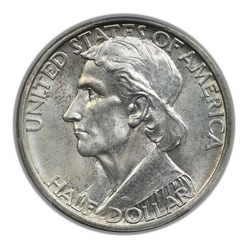 1935-D Boone Classic Commemorative Half Dollar 50C PCGS MS66