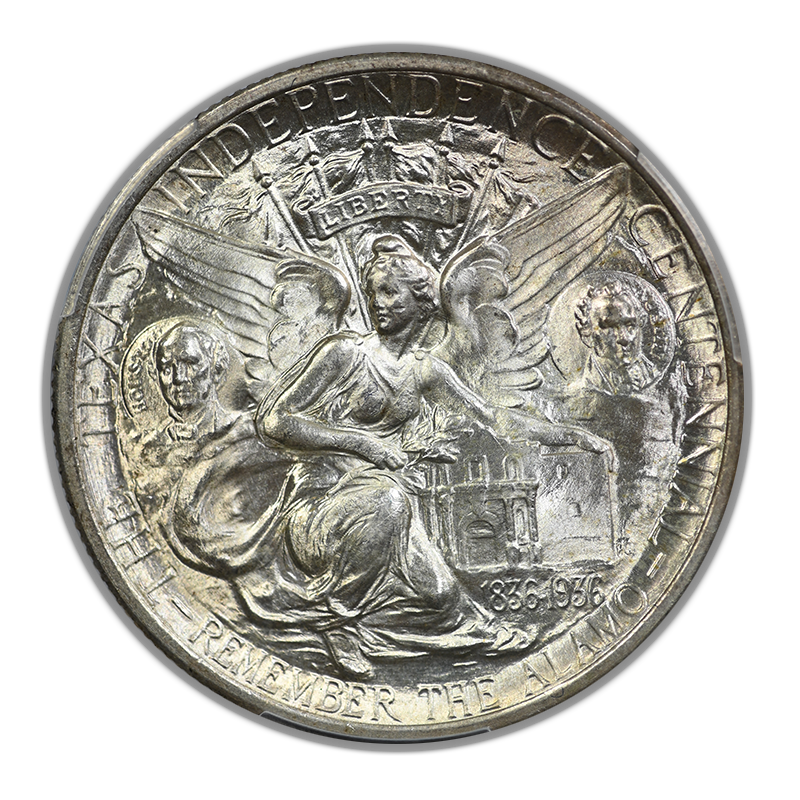 1934 Texas Classic Commemorative Half Dollar 50C PCGS MS66