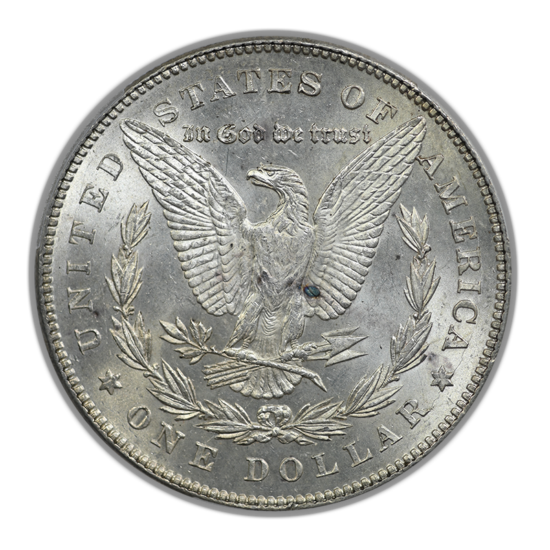 1878 7TF Morgan Dollar $1 PCGS MS64 - Reverse of 1878