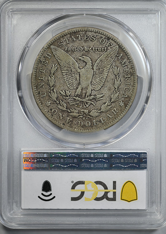 1878-CC Morgan Dollar $1 PCGS VG10 - TOP 100 VAM 6, Doubled Leaves