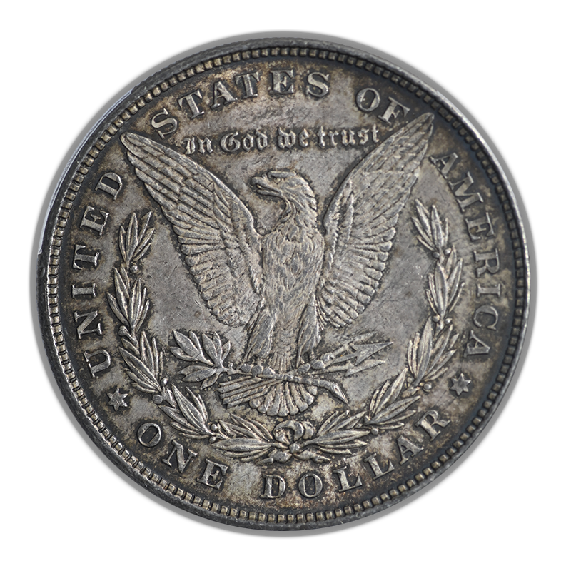 1878 8TF Morgan Dollar $1 PCGS AU58