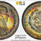 1966-Mo Mexico Peso PCGS MS66 KM-459 - DUAL SIDED TONED!