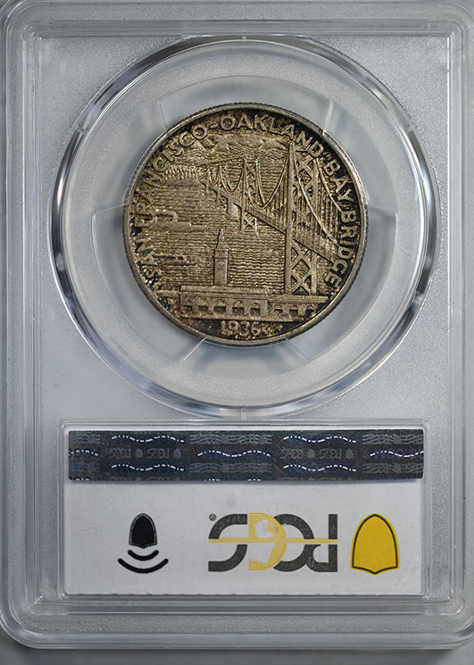 1936-S Bay Bridge Classic Commemorative Half Dollar 50C PCGS MS66