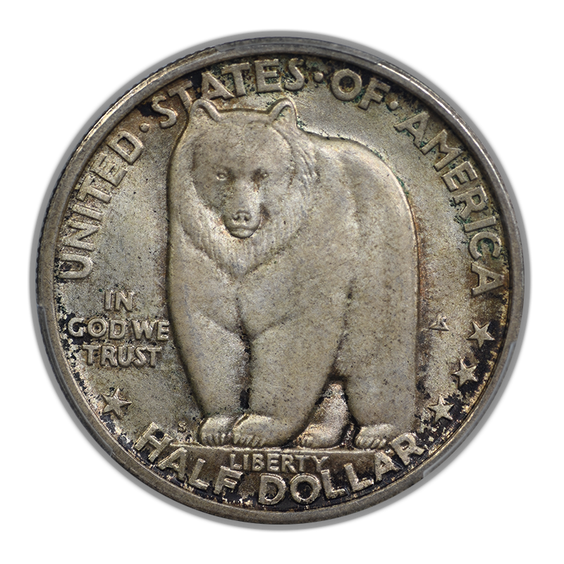 1936-S Bay Bridge Classic Commemorative Half Dollar 50C PCGS MS66
