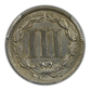1889 Three Cent Nickel Piece 3CN PCGS MS62