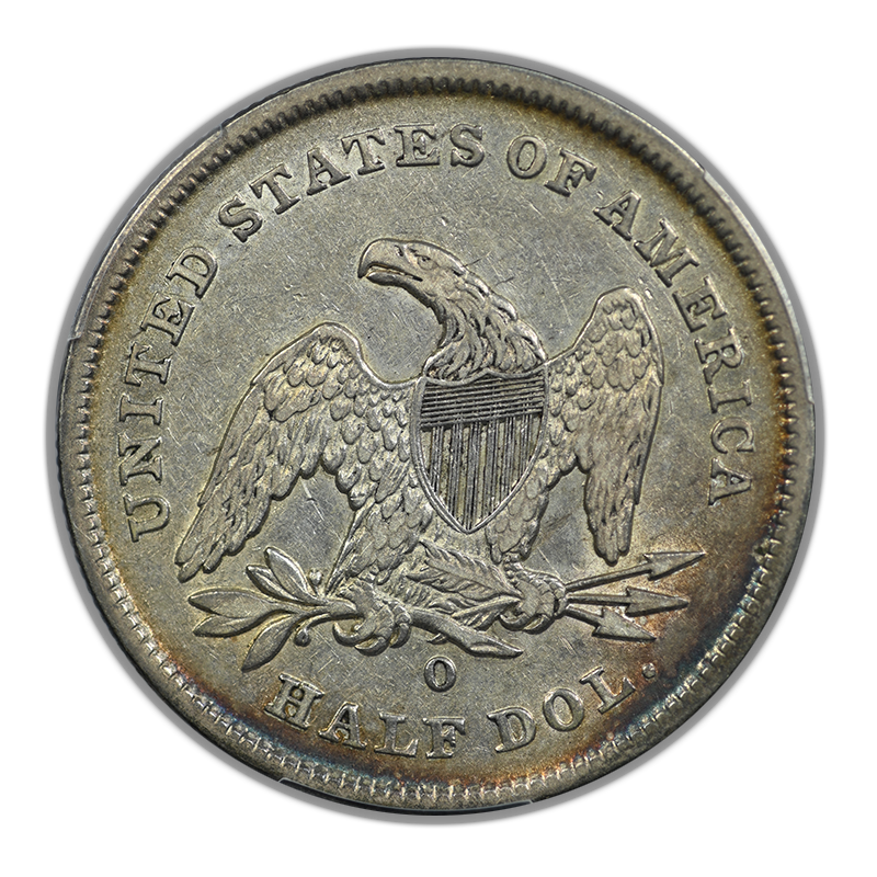 1841-O Liberty Seated Half Dollar 50C PCGS VF35