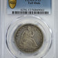 1846-O Liberty Seated Half Dollar 50C PCGS F12 - Tall Date