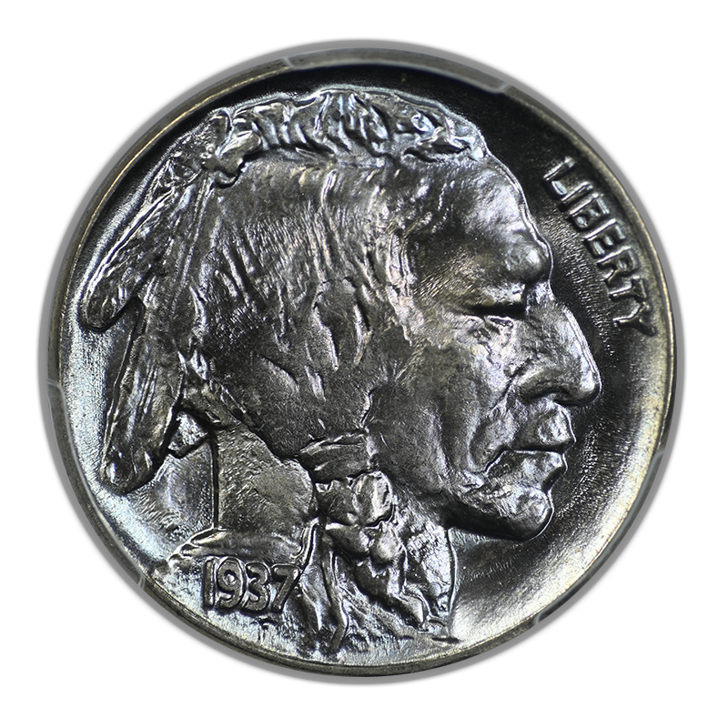 1937 Buffalo Nickel 5C PCGS MS67