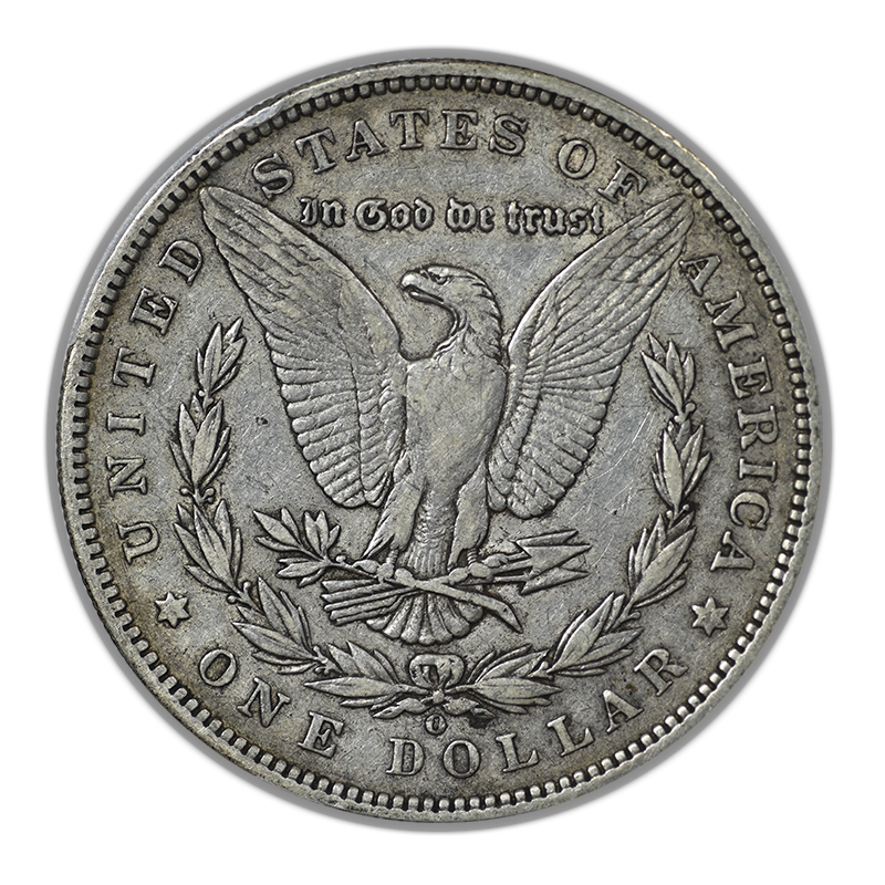 1893-O Morgan Dollar $1 PCGS VF35 CAC