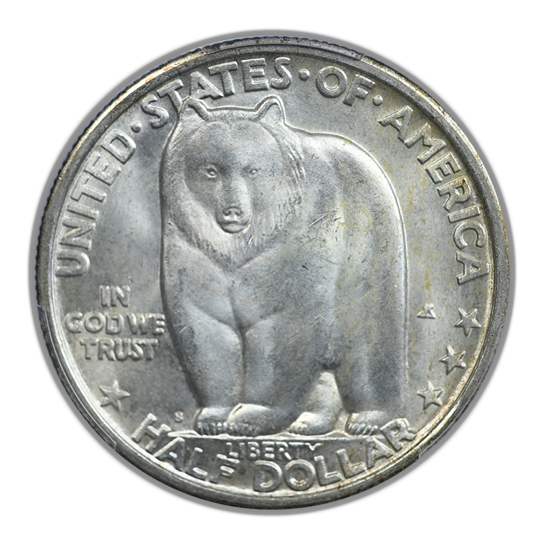 1936-S Bay Bridge Classic Commemorative Half Dollar 50C PCGS MS64