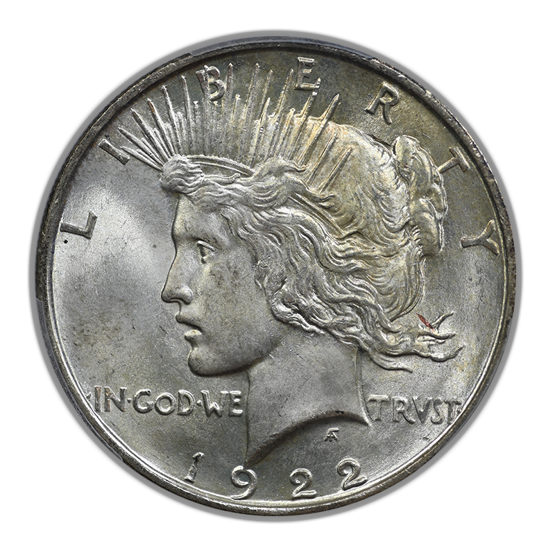 1922-D Peace Dollar $1 PCGS MS65