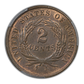 1865 Two Cent Piece 2C PCGS MS66RB CAC - Fancy 5