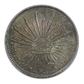 1896-Zs FZ Mexico 8R Reales PCGS MS62 Zs82 - TONED!