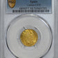 1787-M DV Spain Gold 1E Escudo PCGS AU58 Calico-1370