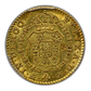 1787-M DV Spain Gold 1E Escudo PCGS AU58 Calico-1370