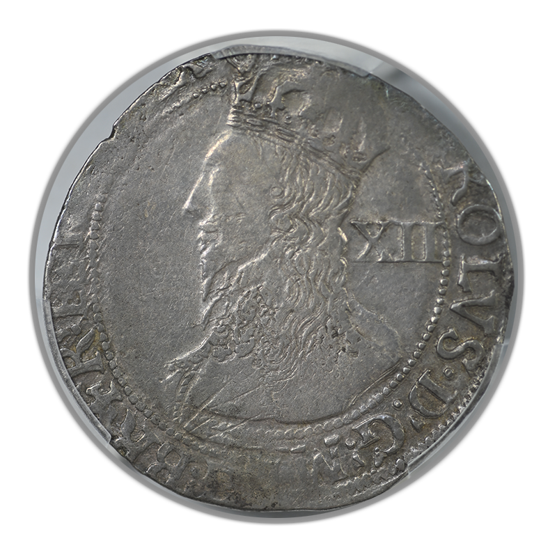 (1632-33) Great Britain Shilling PCGS VF35 S-2789 Harp