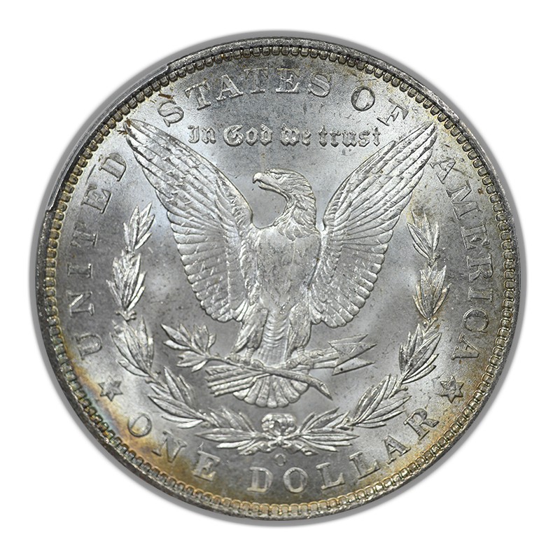 1904-O Morgan Dollar $1 PCGS MS65 - TONED!