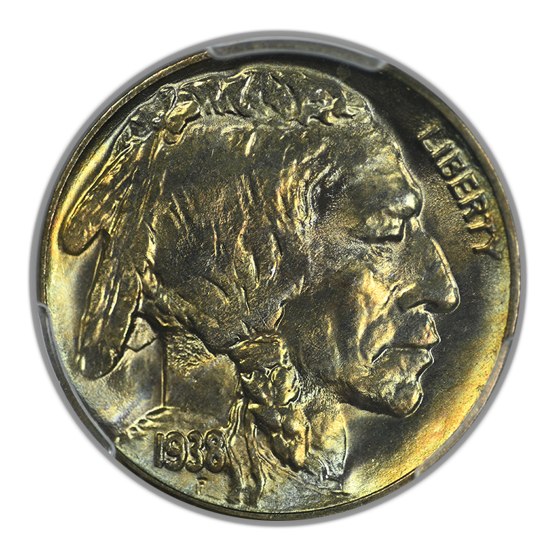 1938-D Buffalo Nickel 5C PCGS MS67
