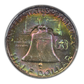 1958-D Franklin Half Dollar 50C PCGS MS66+ CAC - RAINBOW TONED!