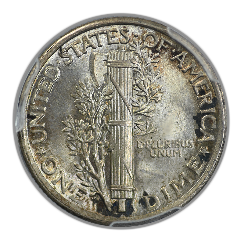 1916 Mercury Dime 10C PCGS MS65